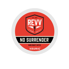 revv close-up of K-Cup pod detail highlighting consistent extraction