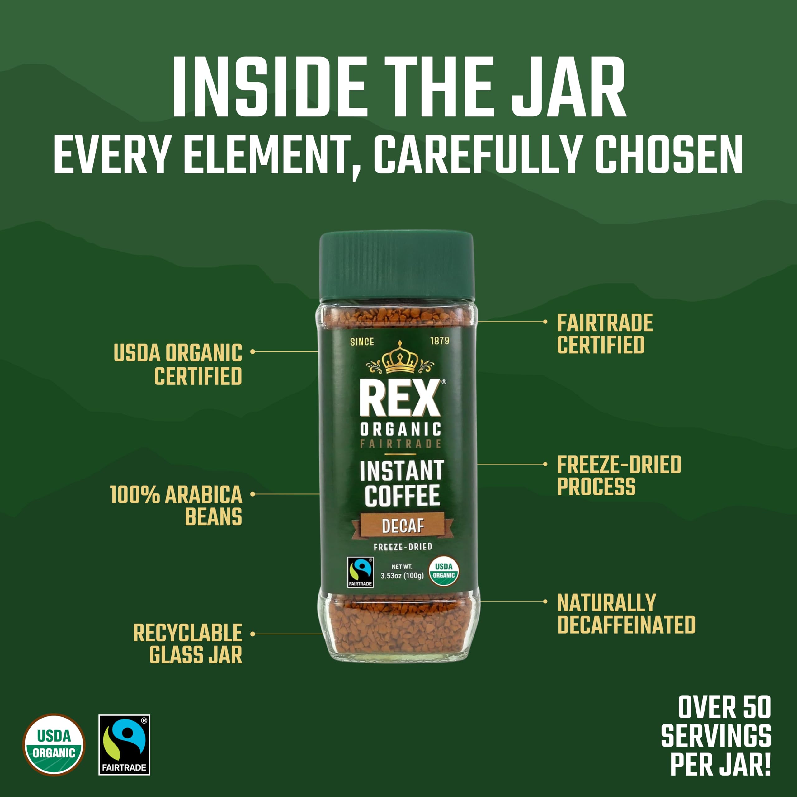 Rex Coffee iced cup in lifestyle scene for versatile hot or cold benefit