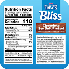 RICE KRISPIES TREATS bottom chocolate-flavored layer adds creamy contrast