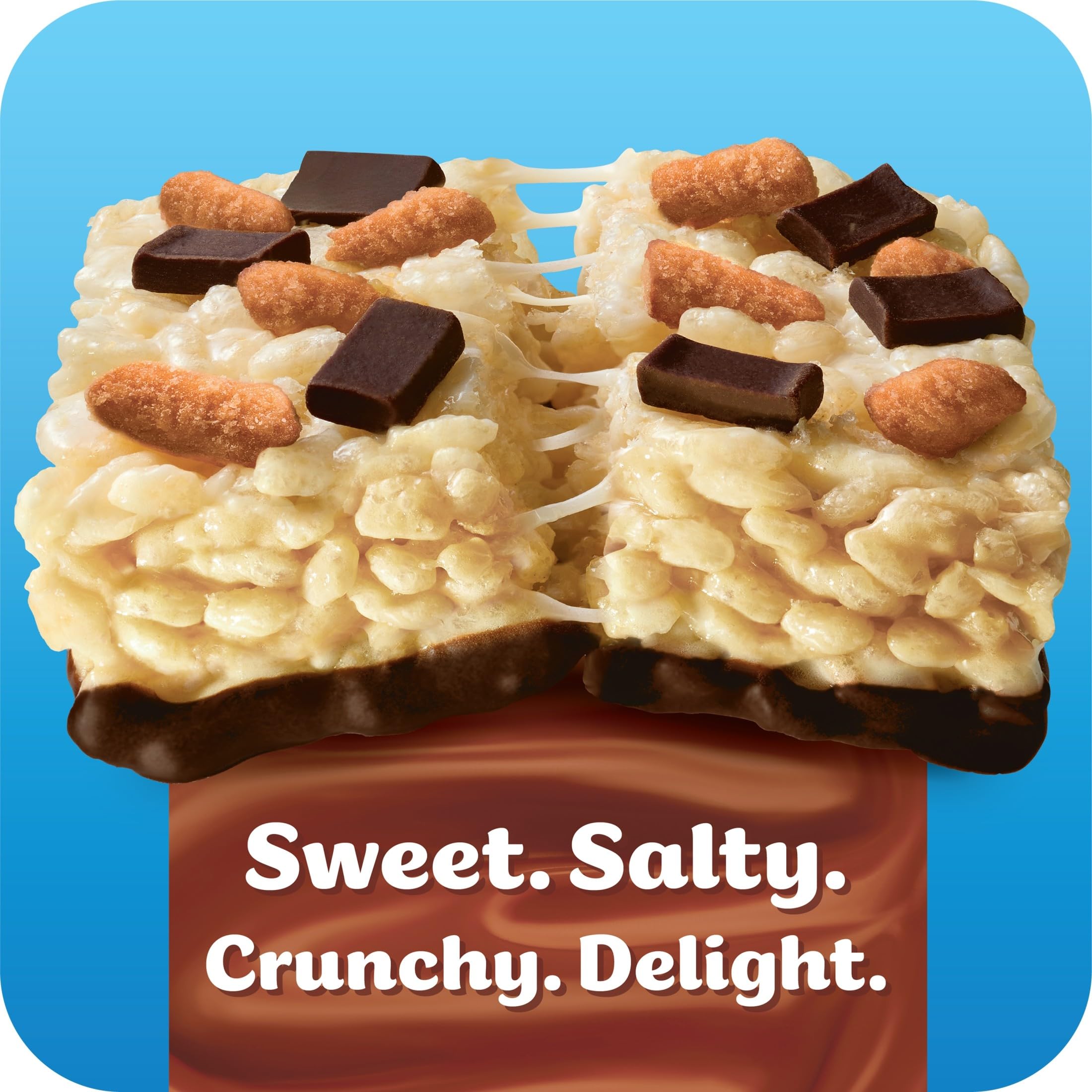 RICE KRISPIES TREATS individually wrapped bar for portable convenience