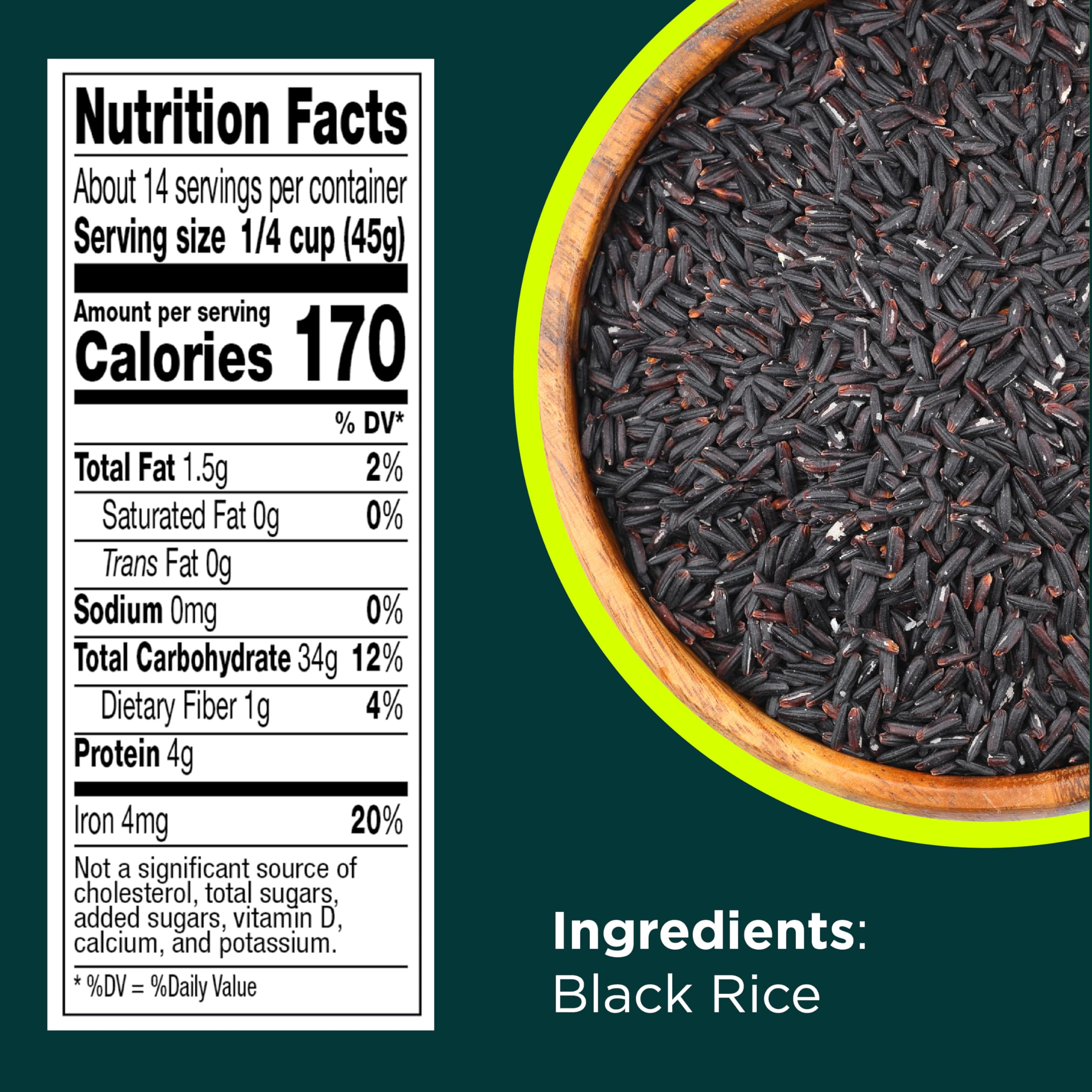 RiceSelect black rice simmering in a pot demonstrating easy 30-minute cook time