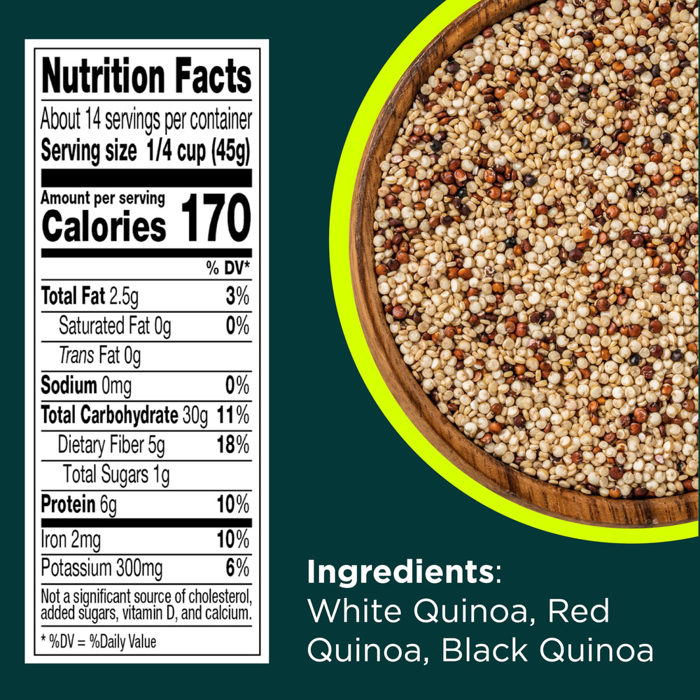 RiceSelect cooked quinoa bowl demonstrating fluffy texture and quick cooking