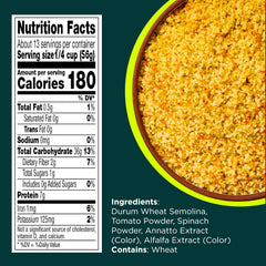 RiceSelect couscous poured into bowl ready to absorb sauces and spices