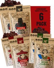 Righteous Felon front packaging showing variety pack and bold branding benefit clarity