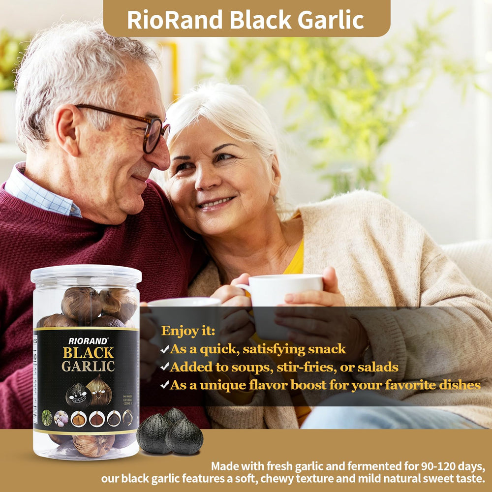 RioRand black garlic spread on toast demonstrating quick savory snack benefit