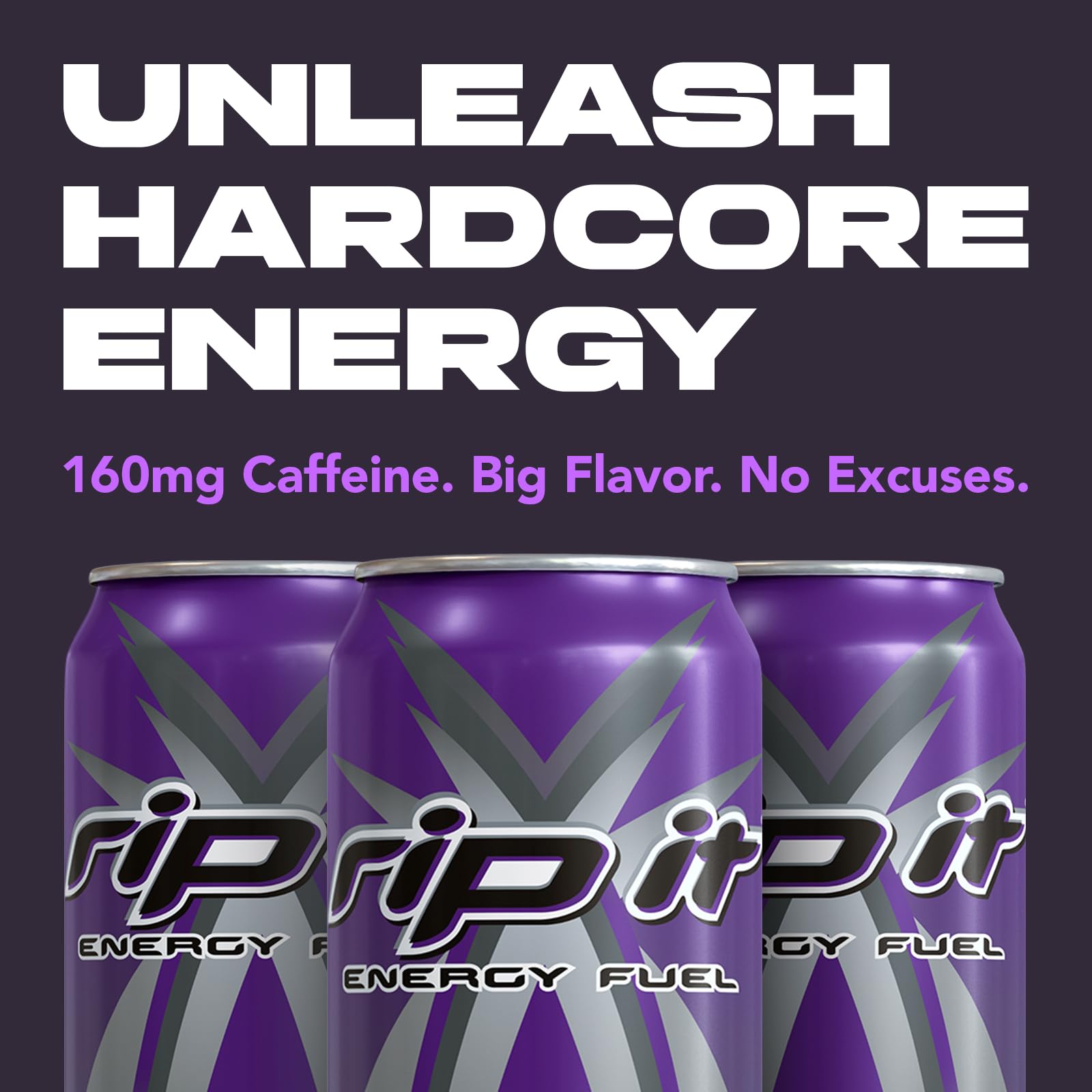 Rip It G-Force can in hand demonstrating 16oz scale and portability for active use