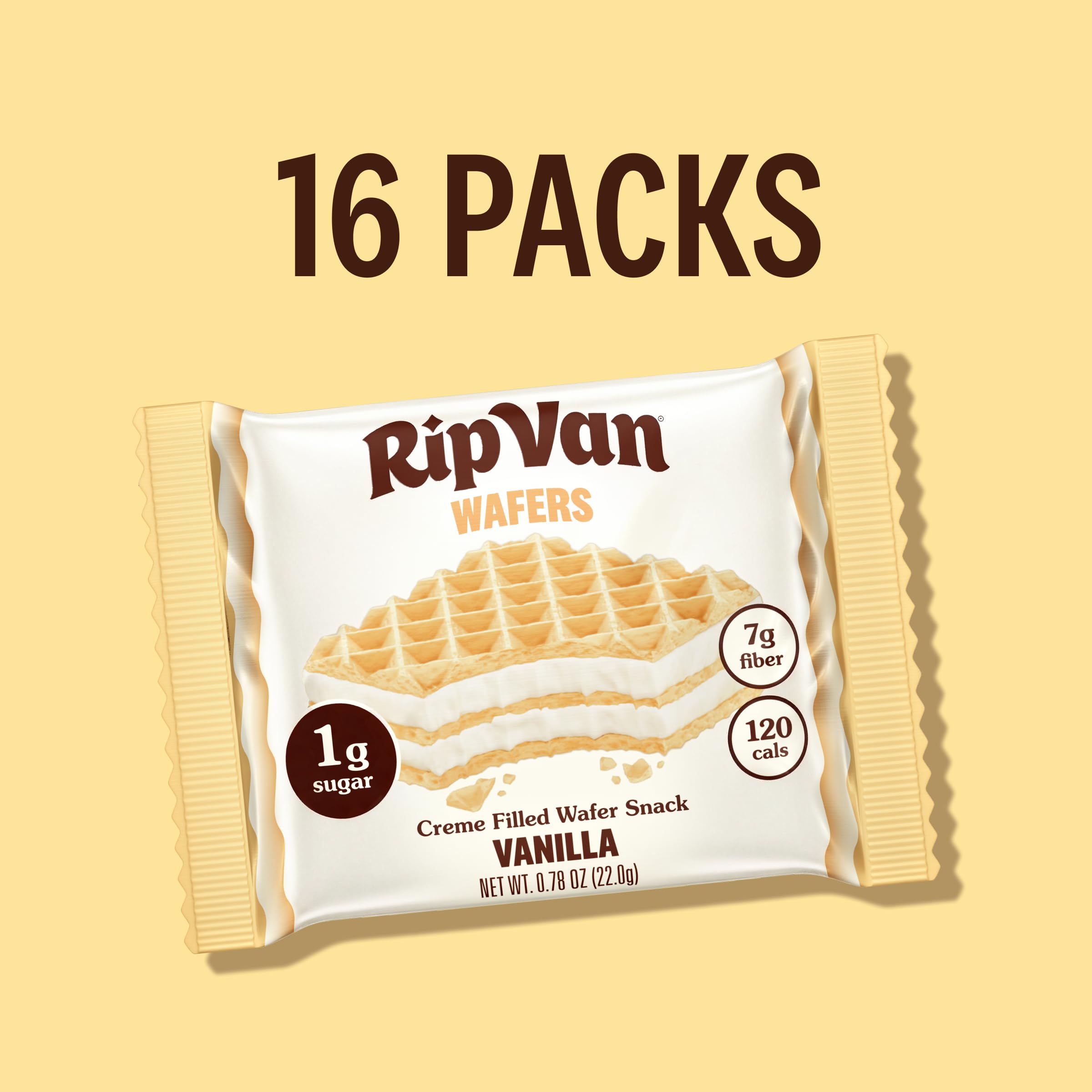 Rip Van Wafels in a lunchbox demonstrating vegan snack convenience at work