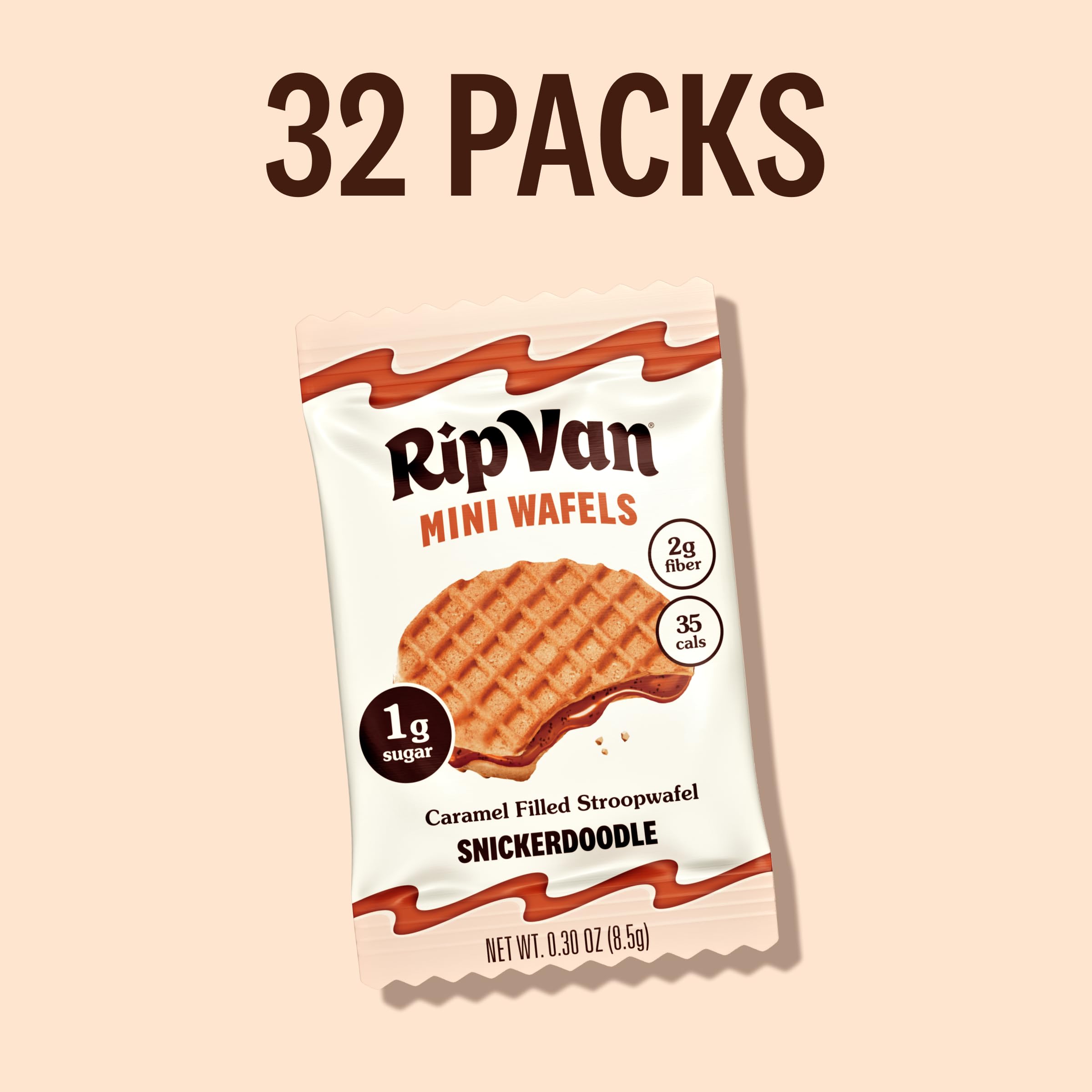Rip Van Wafels served with coffee highlighting pairing for a café-style break