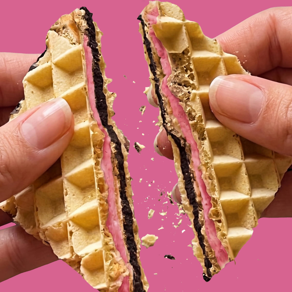 Rip Van Wafels in office lunchbox as convenient snack option