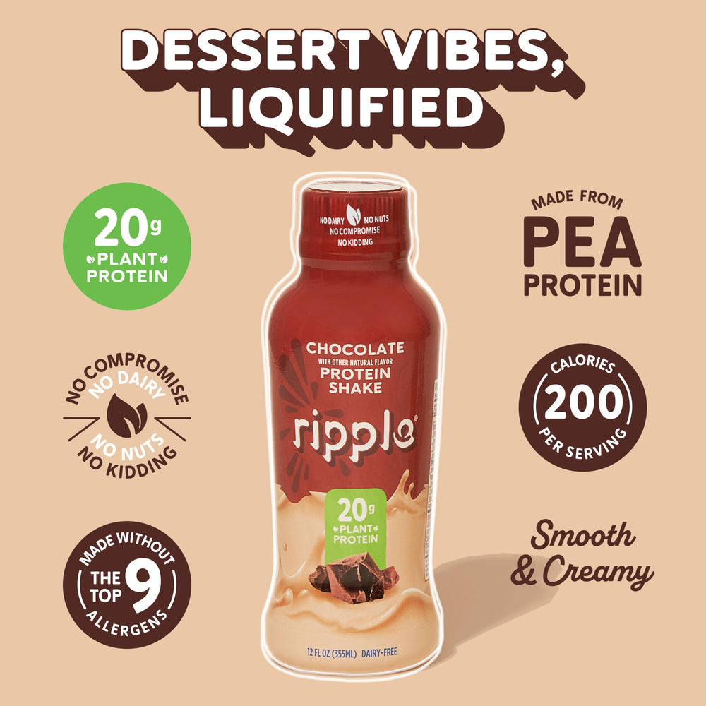 Ripple chocolate texture closeup showing creamy plant-based consistency
