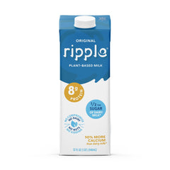 Ripple close-up of creamy texture highlighting protein-rich mouthfeel