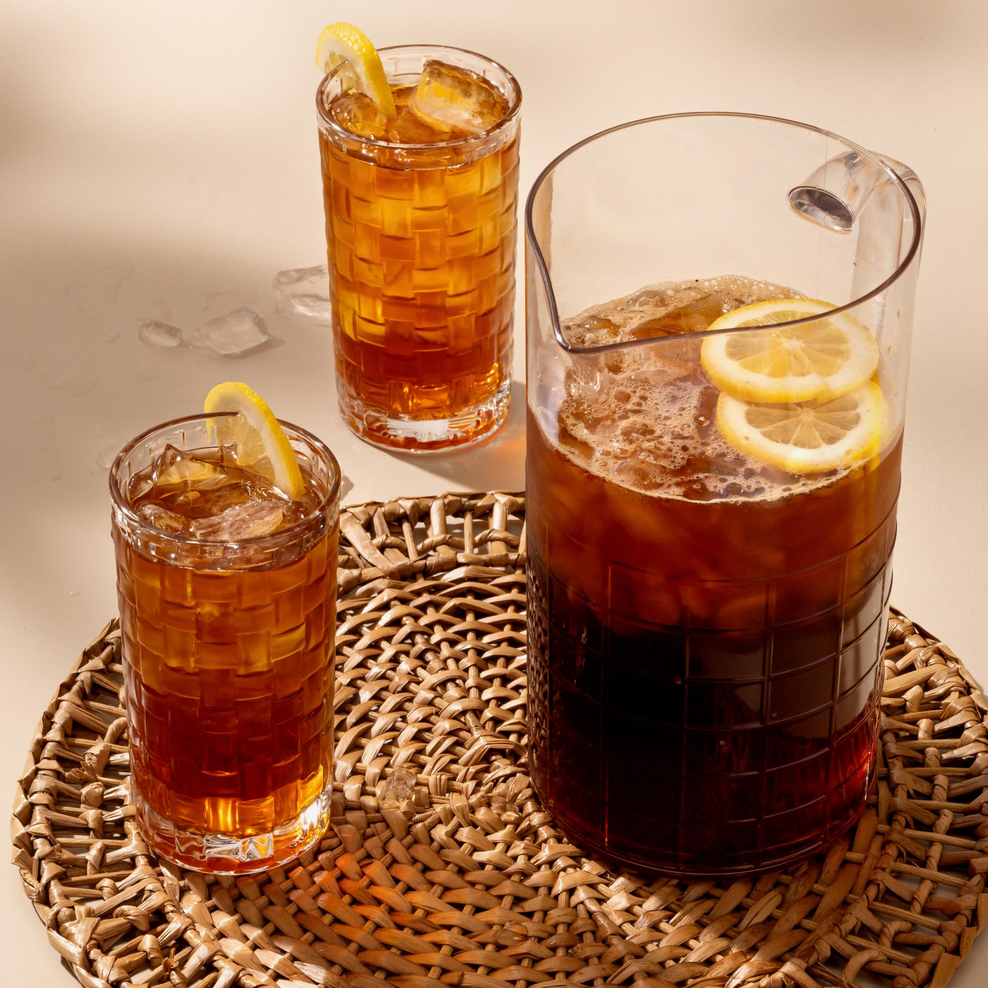 Rishi Tea sachet close-up highlighting biodegradable mesh and easy steeping