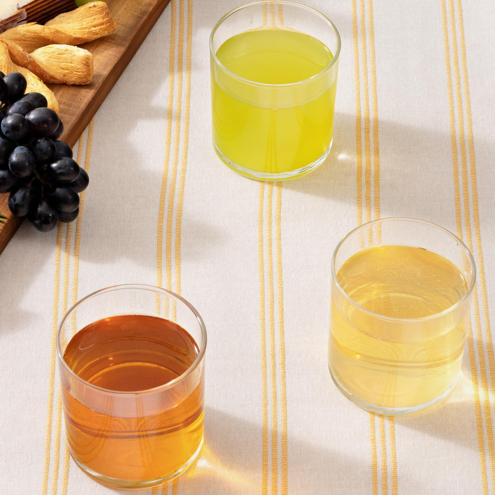 Rishi Tea brewed cup of jasmine green tea showing color and aromatic appeal