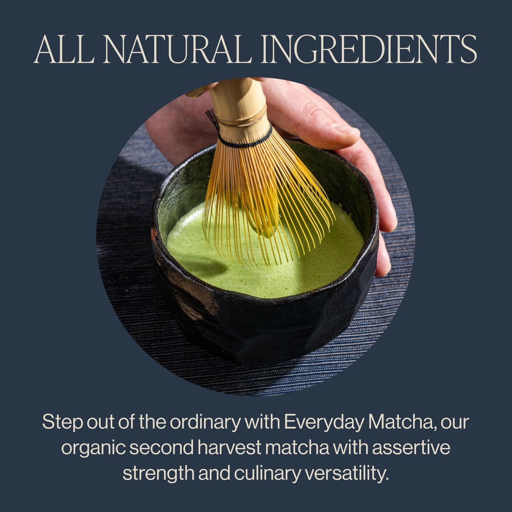 Rishi Tea iced matcha outdoors illustrating chill-ready beverage appeal