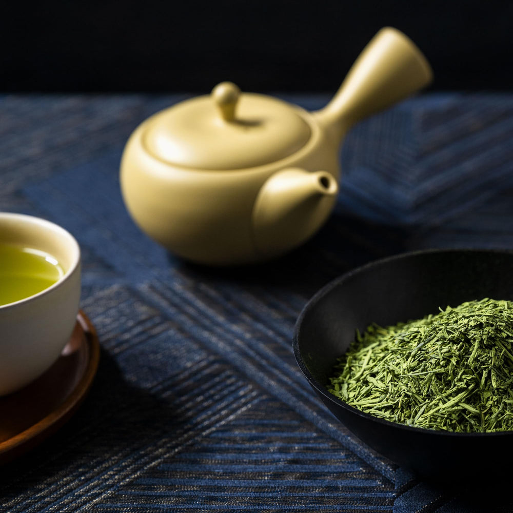 Rishi Tea in a morning kitchen scene illustrating energizing daily ritual