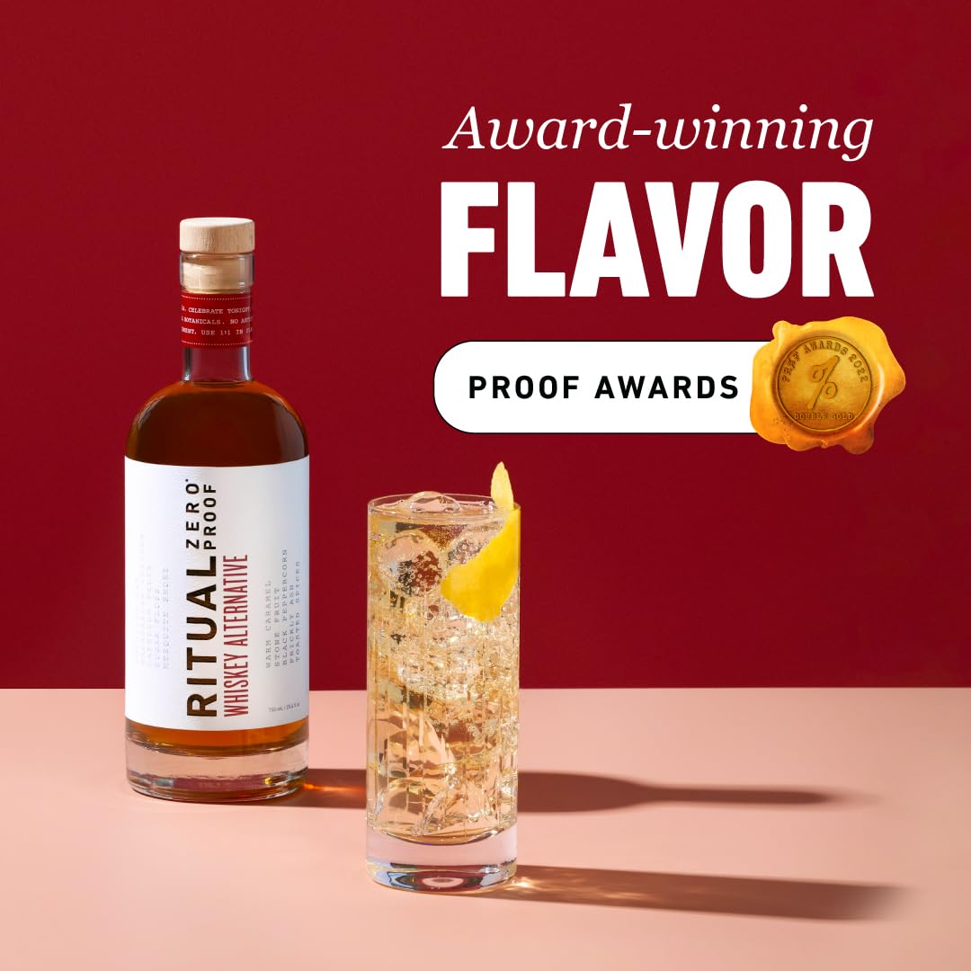 Ritual Zero-Proof Old Fashioned cocktail showcasing non-alcoholic cocktail versatility