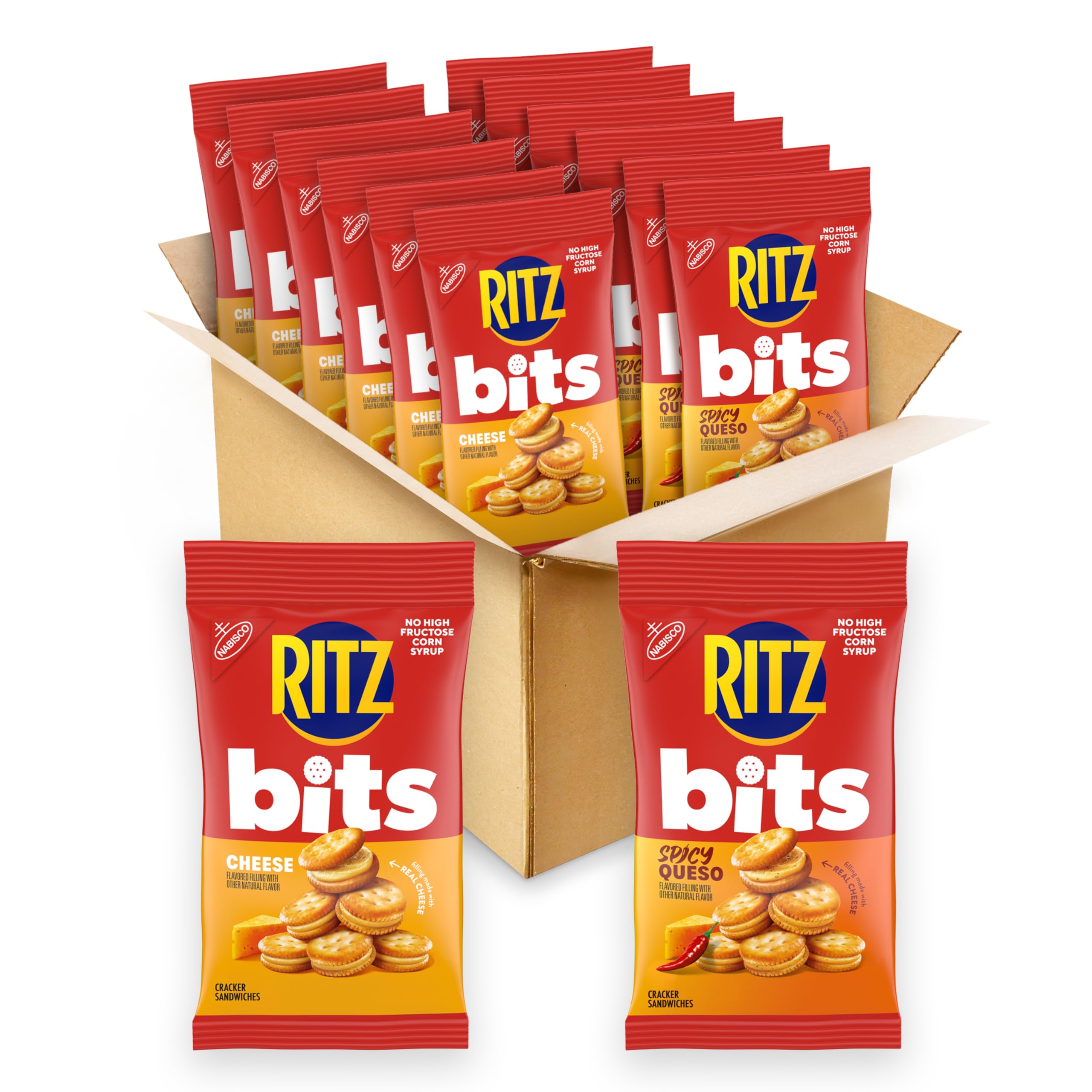 RITZ front packaging showing variety pack and convenience