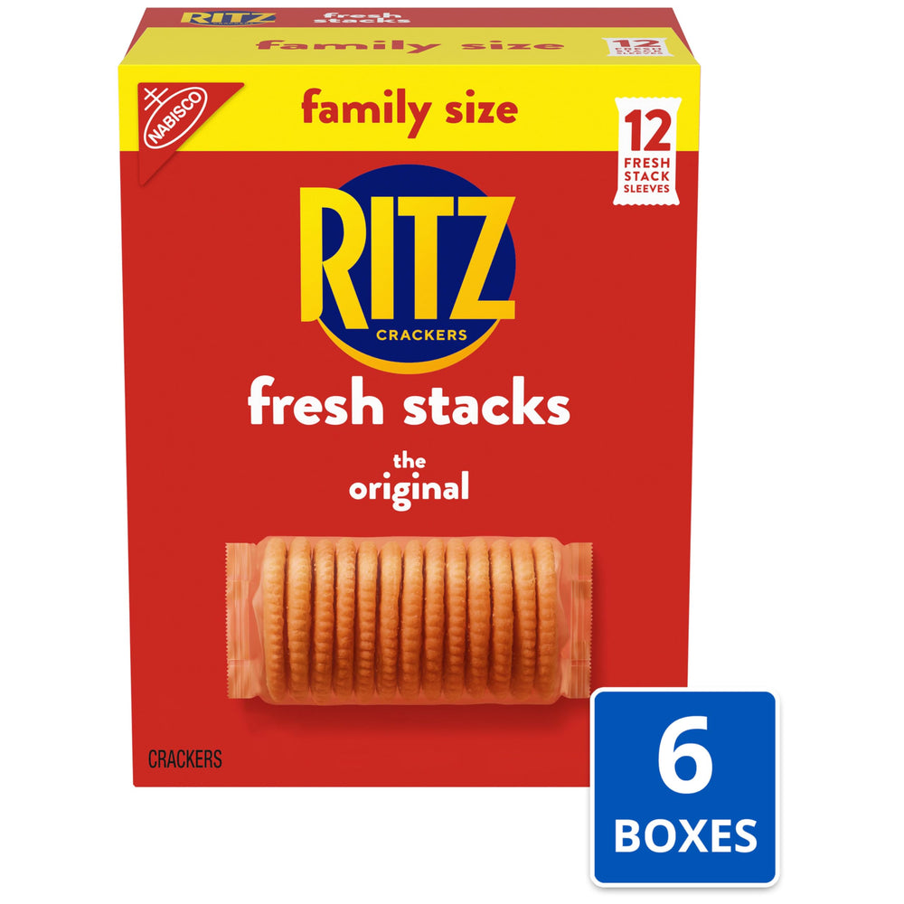 RITZ cracker close-up showing flaky texture and buttery bite