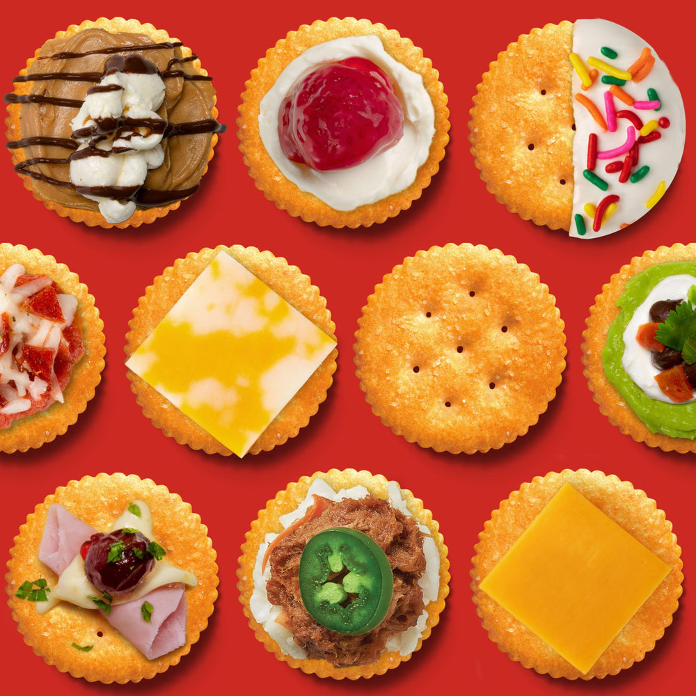 RITZ on a family snack table, perfect for gatherings and sharing