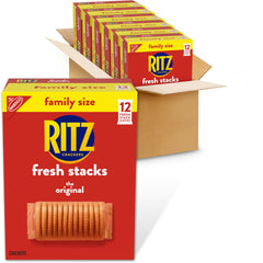 RITZ front box packaging showing quantity and layers, ideal for stocking up