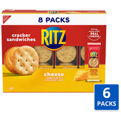 Ritz individually wrapped snack pack demonstrating fresh portability