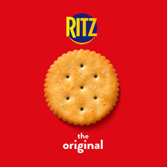 Ritz individually wrapped sleeve open with crackers ready to serve and share