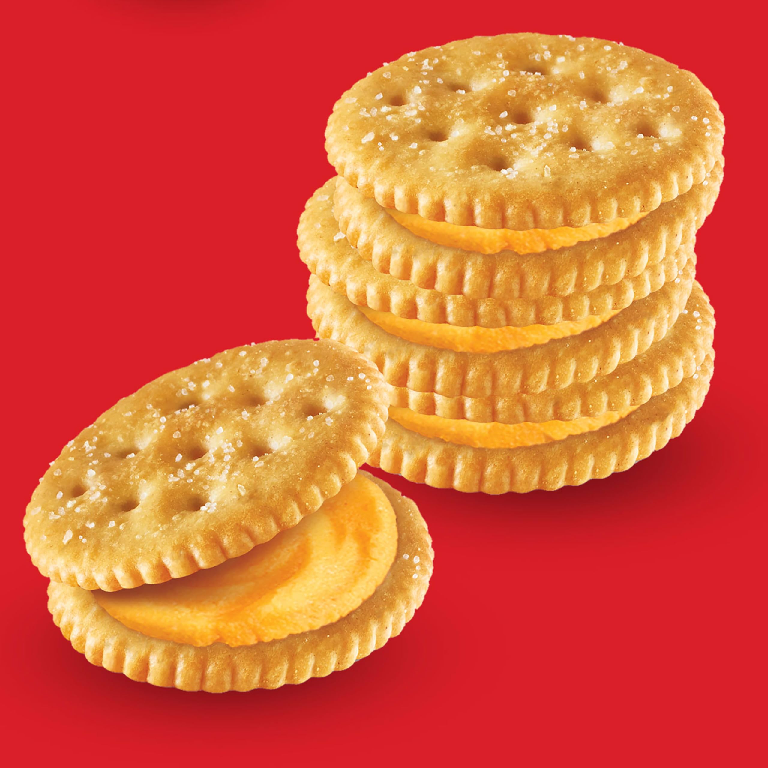 Ritz pack held in hand illustrating compact size and grab-and-go ease