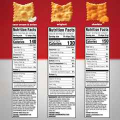 Ritz bag opened with toasted chips visible, keeping snacks fresh and ready
