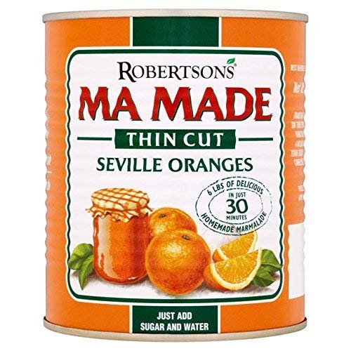 Robertson's front pack showing thin-cut marmalade mix and ease of use