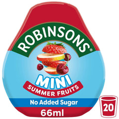 Robinsons mixed drink in bottle demonstrating dilution flexibility and refreshing look