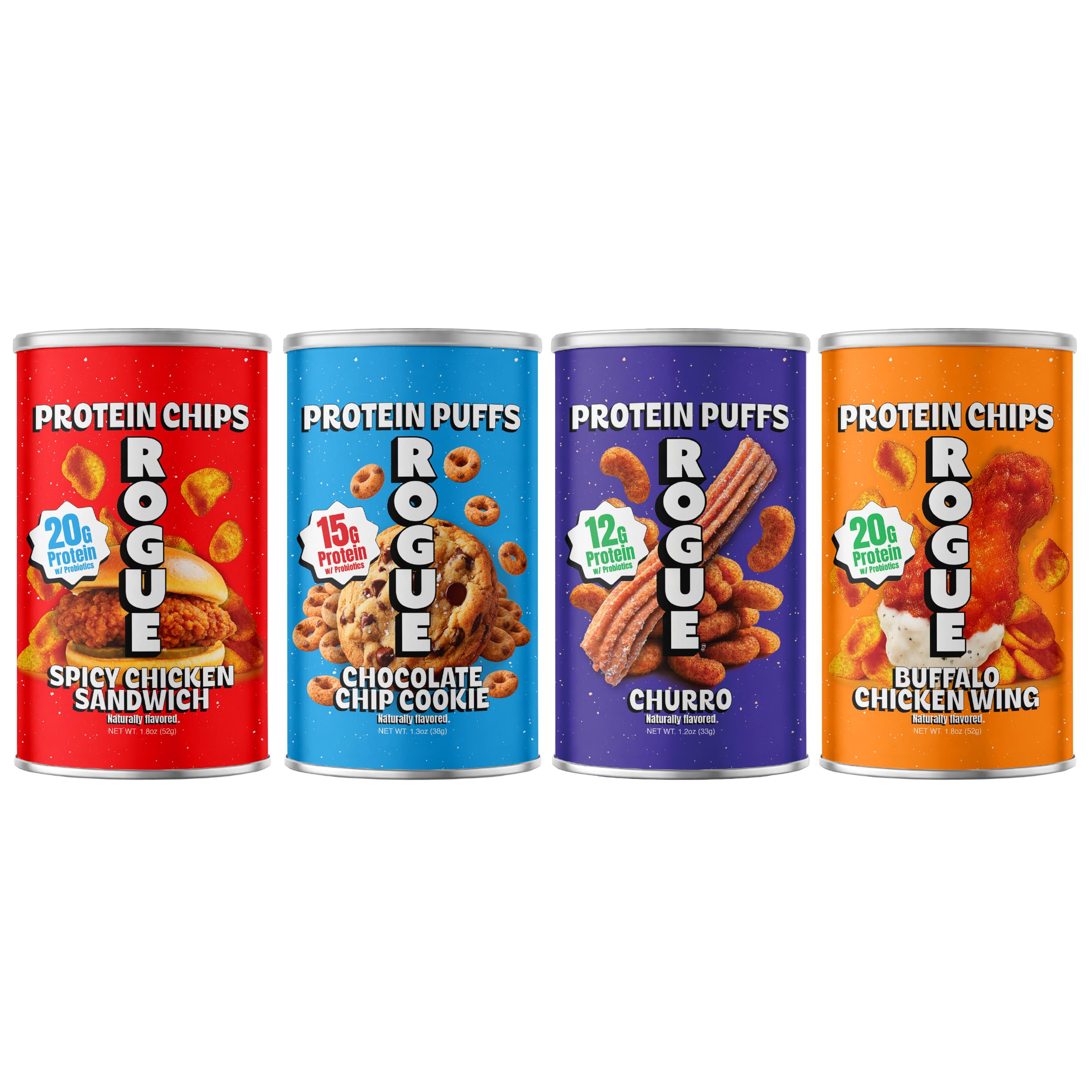 Rogue Snacks close-up of crunchy texture highlighting satisfying crunch