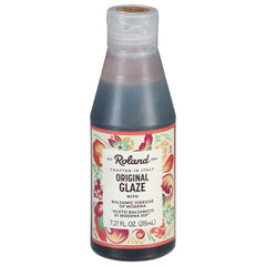 Roland Foods bottle front view showing label and convenient pour cap benefit