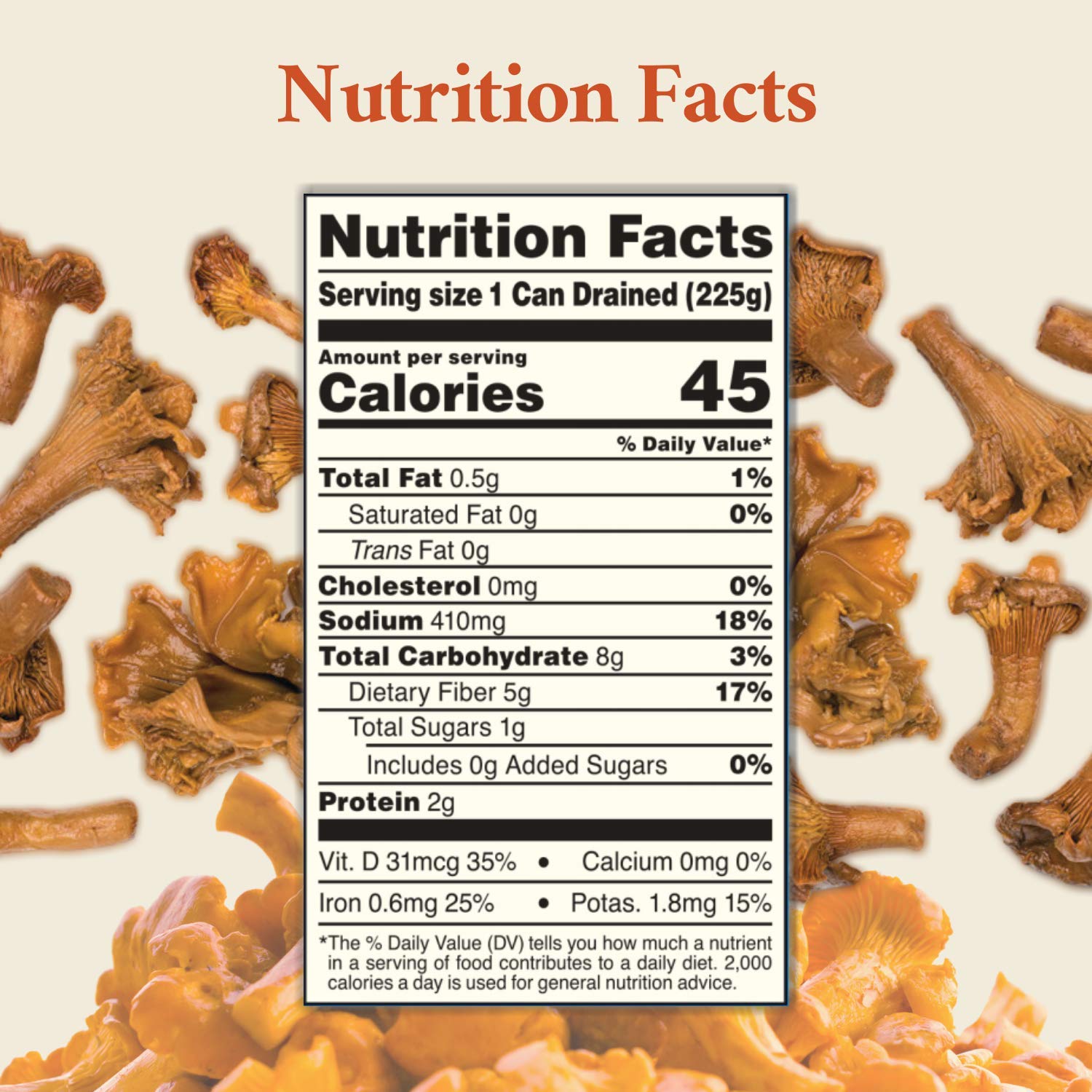 Roland Foods chanterelles sizzling in a skillet, pan-frying concentrates flavor and improves texture