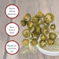 Roland Foods close-up of sliced jalapeño texture highlighting crisp pickled bite
