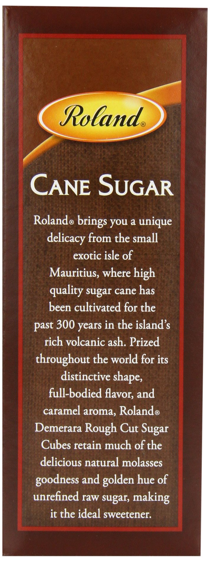 Roland crushed sugar cubes used as streusel topping adding crunchy texture to baked goods