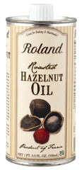 Roland Foods tin front view showing label and premium packaging benefit