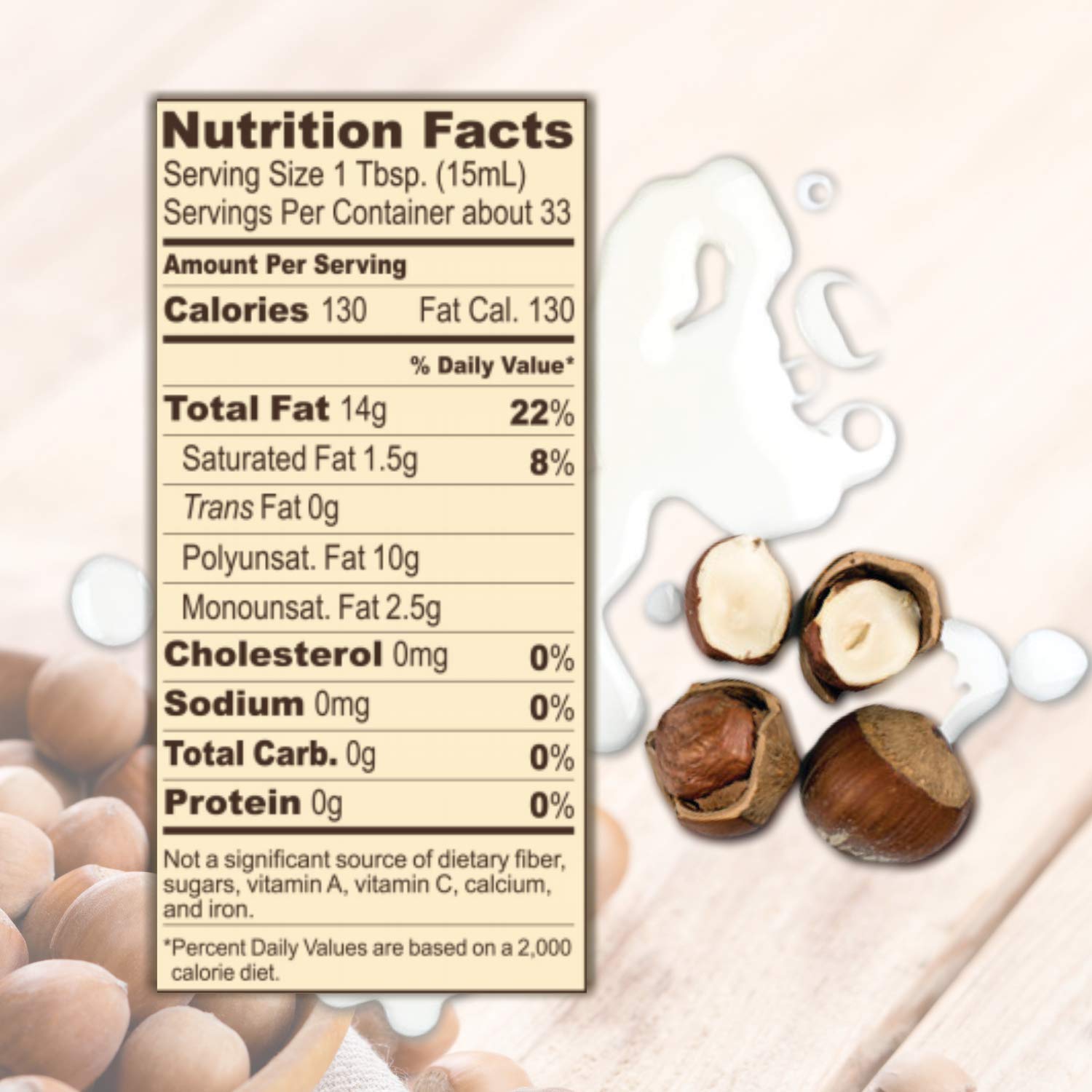 Roland Foods drizzled on salad adding nutty flavor and visual appeal
