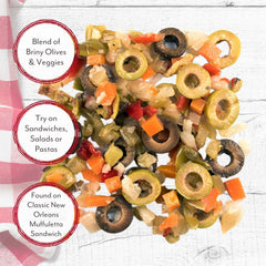 Roland Foods close-up of chunky relish texture providing crunchy topping benefit
