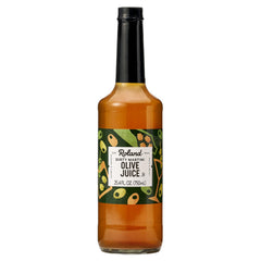 Roland Foods bottle front view showing label and serving suggestion, convenient mixing