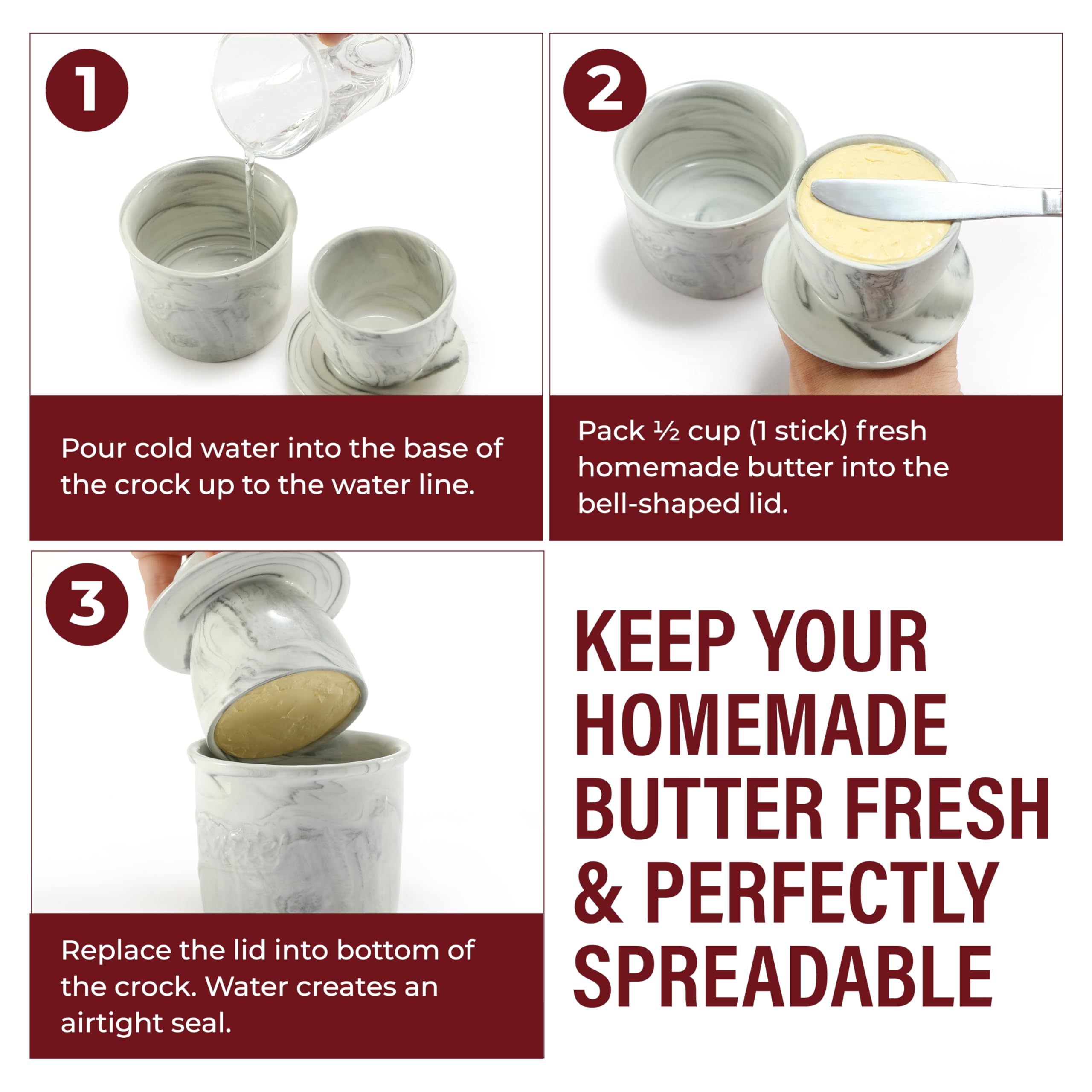 Roman Ventures recipe booklet with tools illustrating simple step-by-step guide