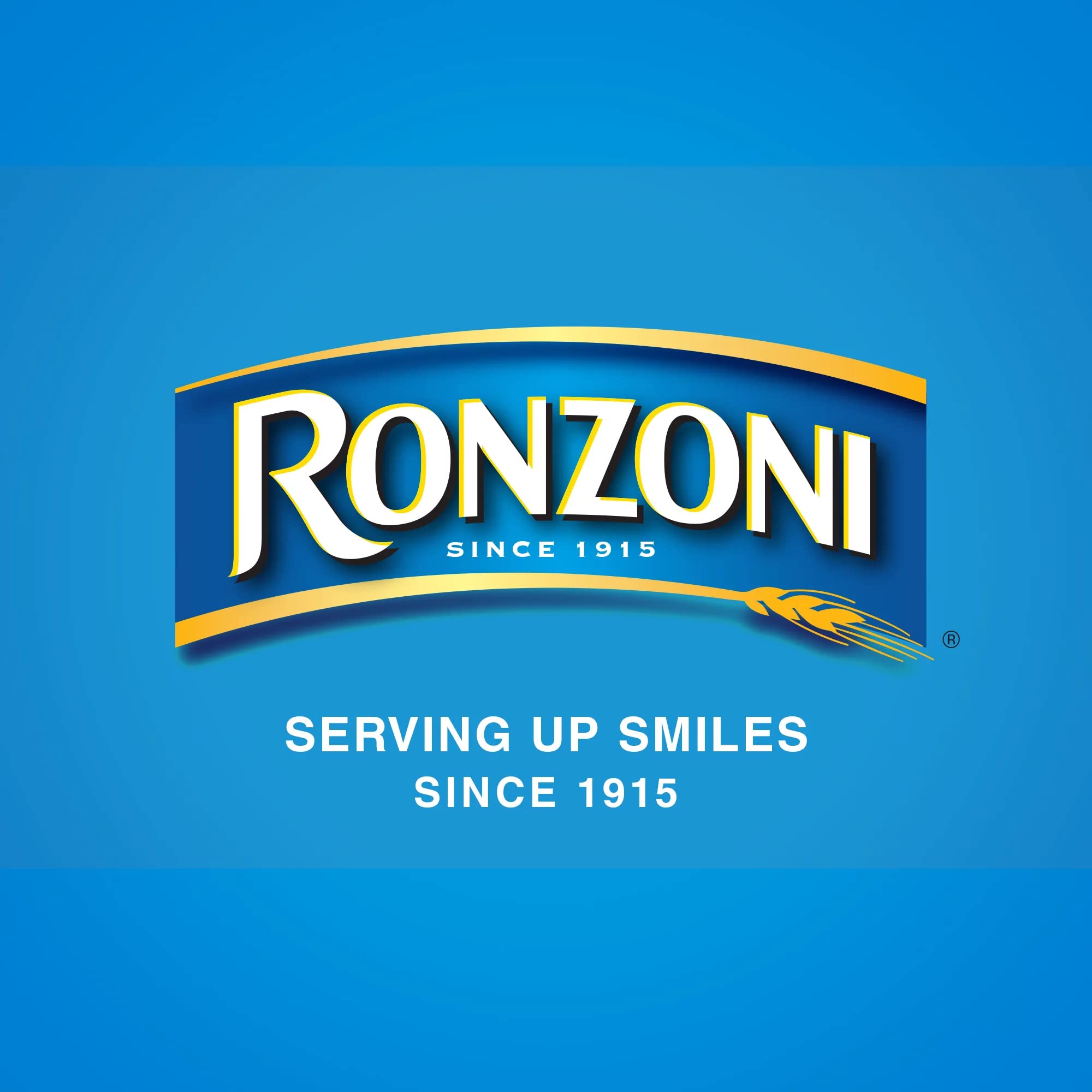 Ronzoni nutrition and ingredients label, highlights enriched vitamins