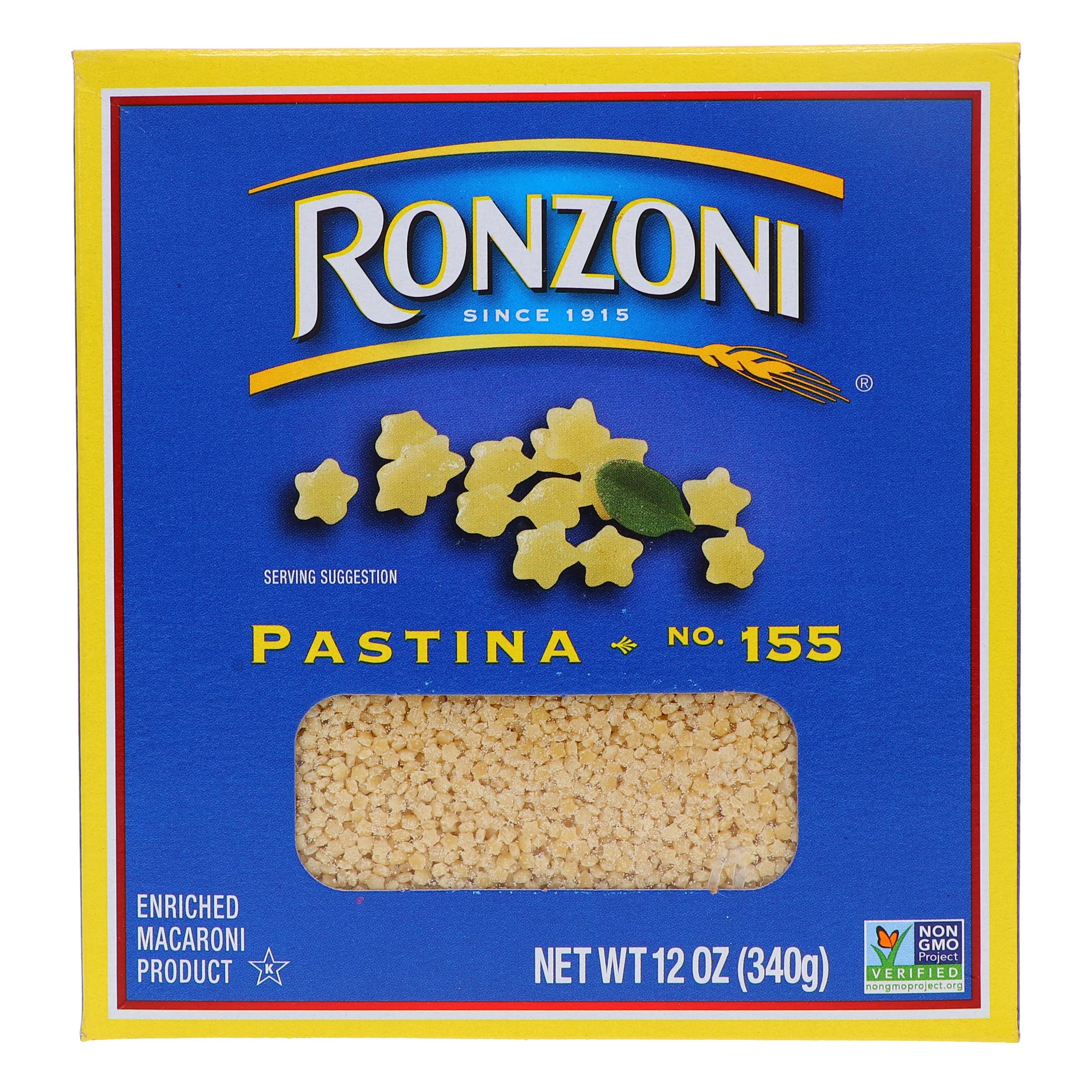 Ronzoni pastina served in soup bowl showing comfort food appeal and easy digestion