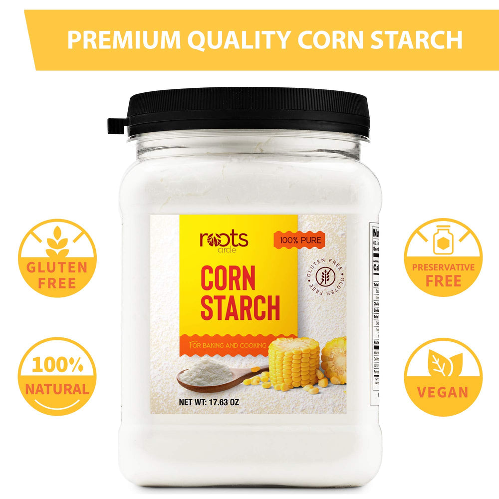 Roots Circle measuring spoon with starch for precise portions and efficient baking