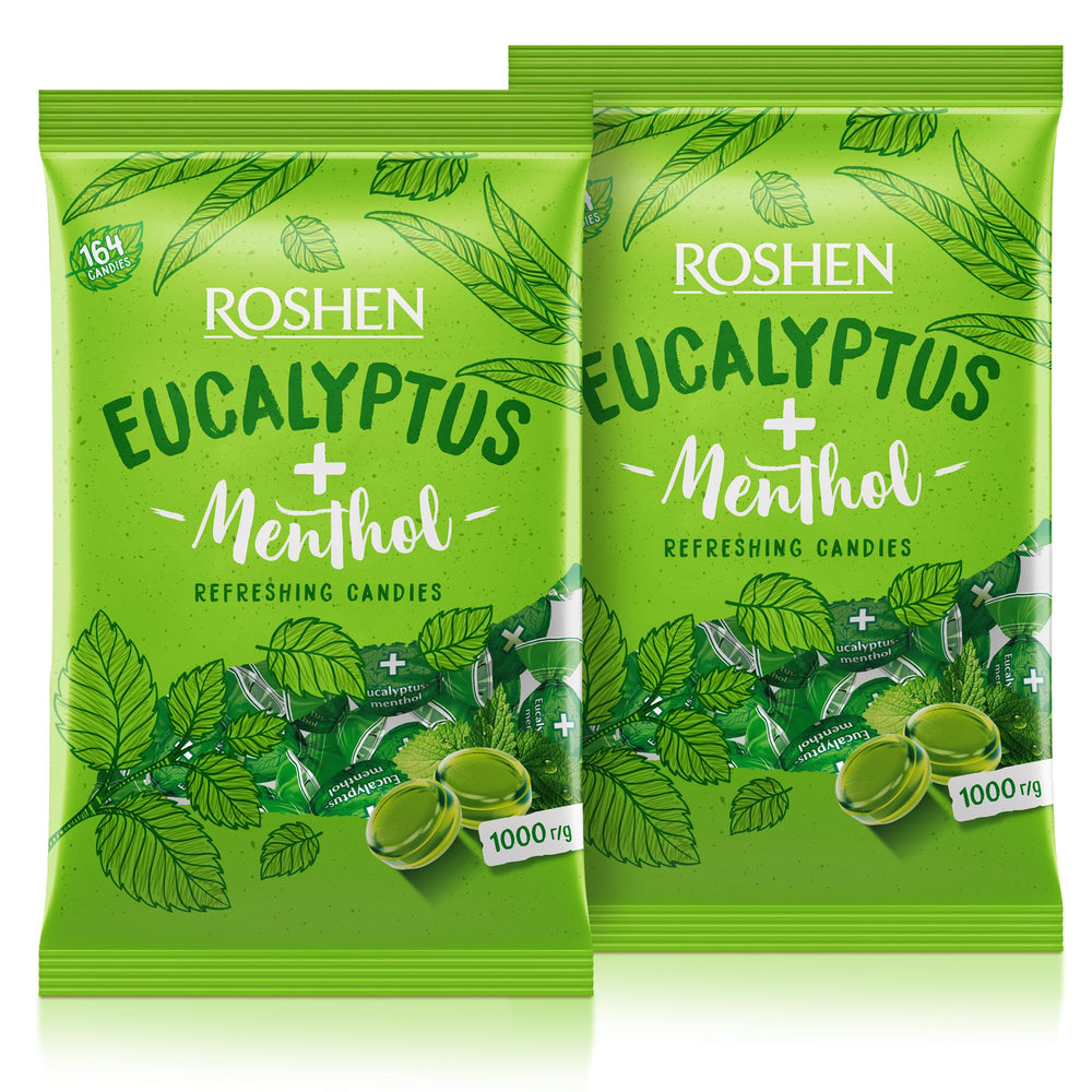 Roshen front packaging showing two 1 kg resealable bags and brand clarity