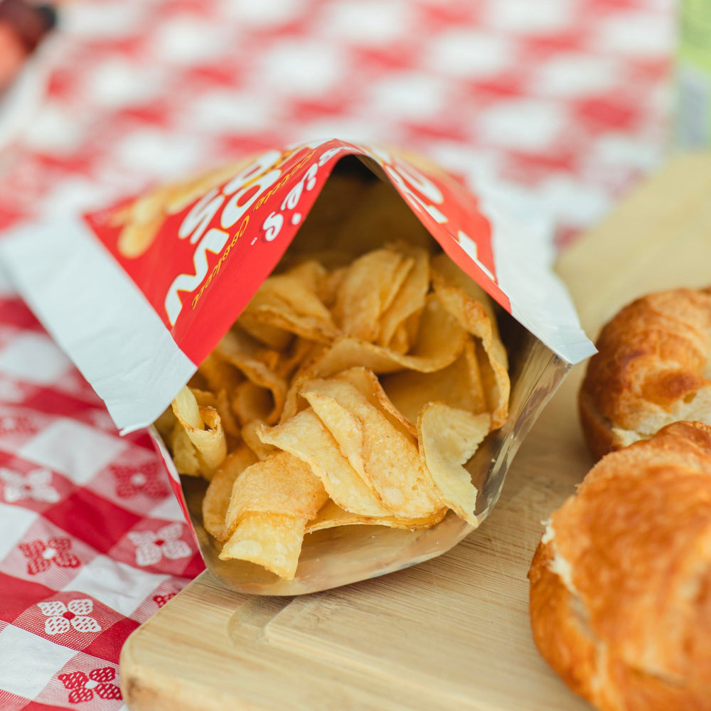 ROSIE'S CHIPS small-batch kettle in process illustrating handcrafted cooking advantage