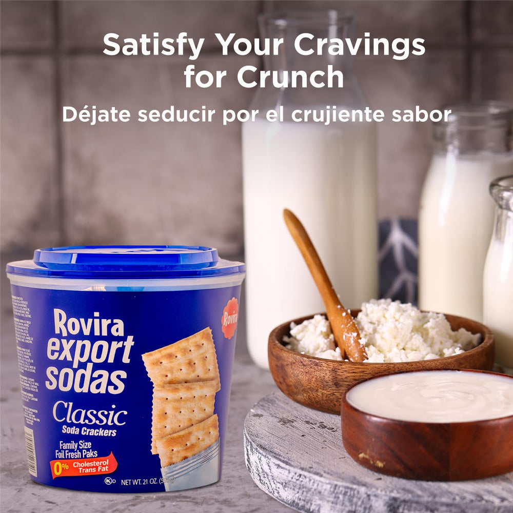 Rovira crackers held in hand for scale showing portion and portability
