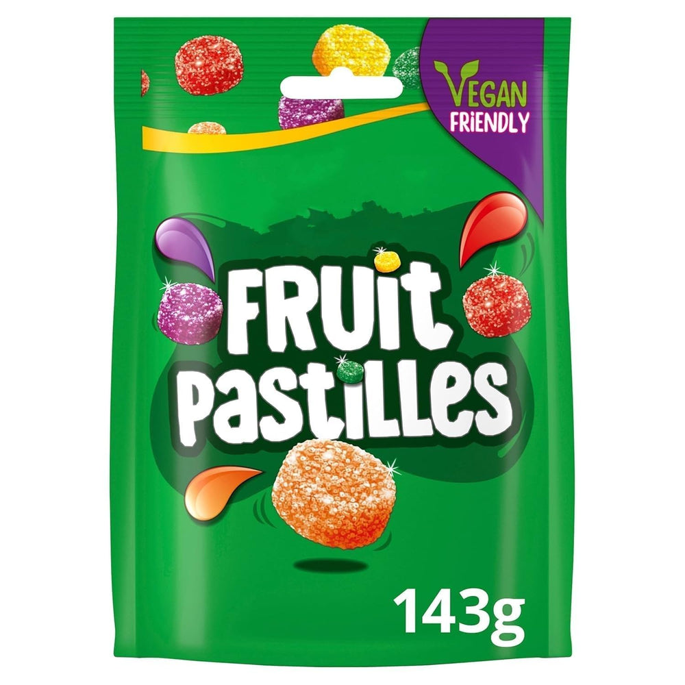 Rowntree's pouch front view showing brand and eye-catching packaging benefit