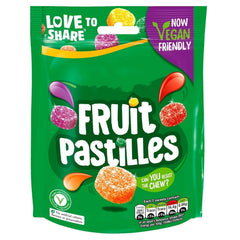 Rowntree's close-up of colourful pastilles showcasing texture and appeal