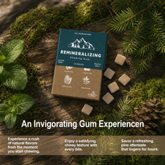 Royalee single gum piece close-up showing smooth texture and satisfying chew