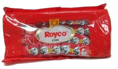 Royco Beef Cube Seasoning front packaging showing cubes and convenience